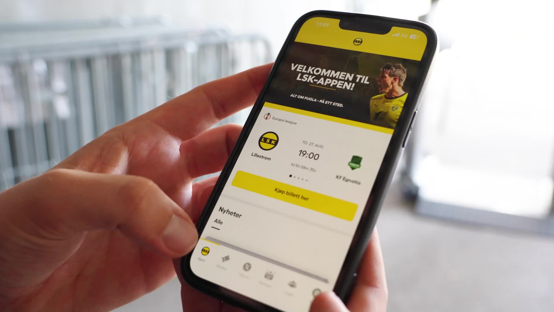 Slik scanner du billettene med LSK-appen