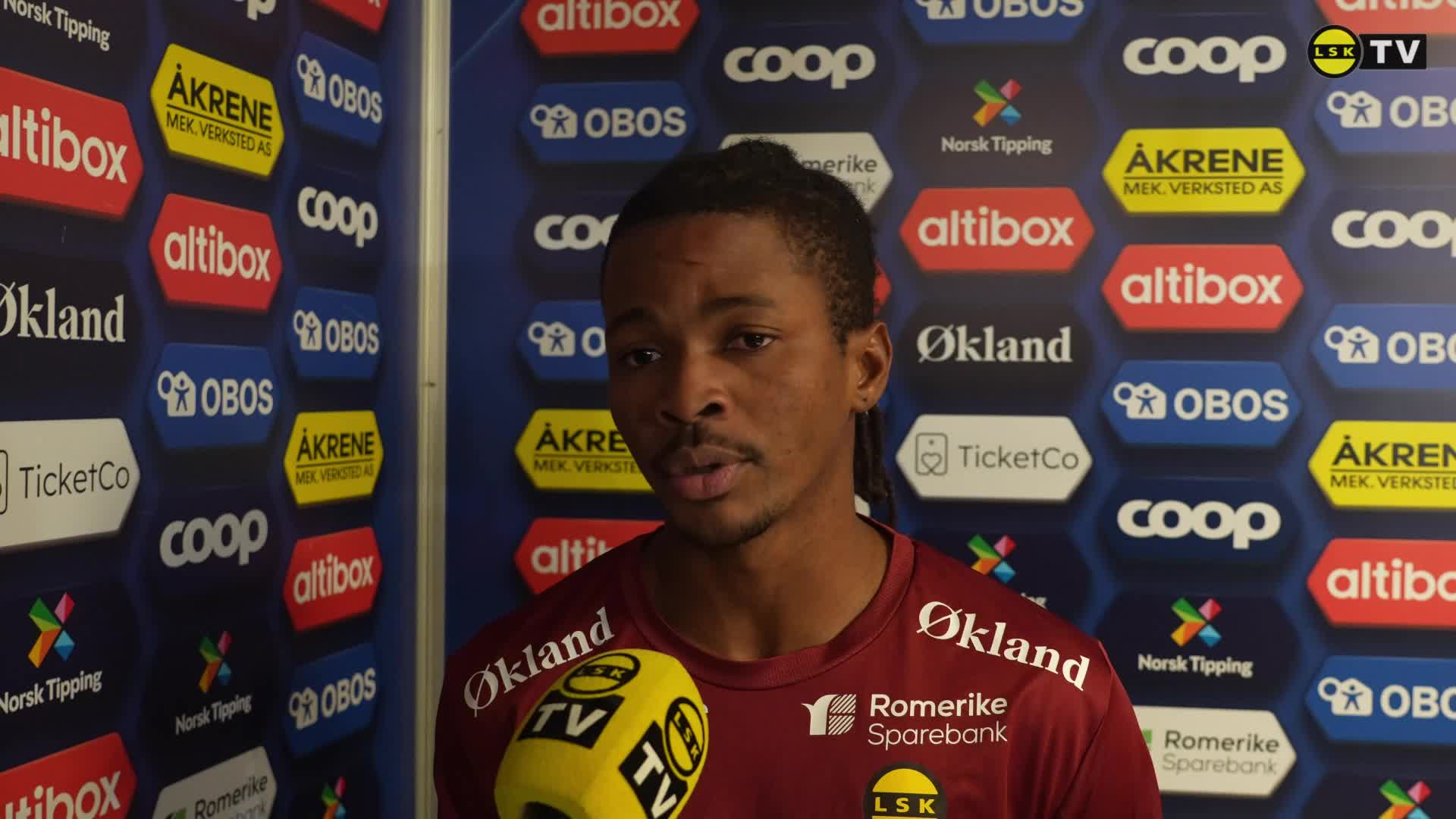 Félix Vá og Stefan etter kampen mot Brann